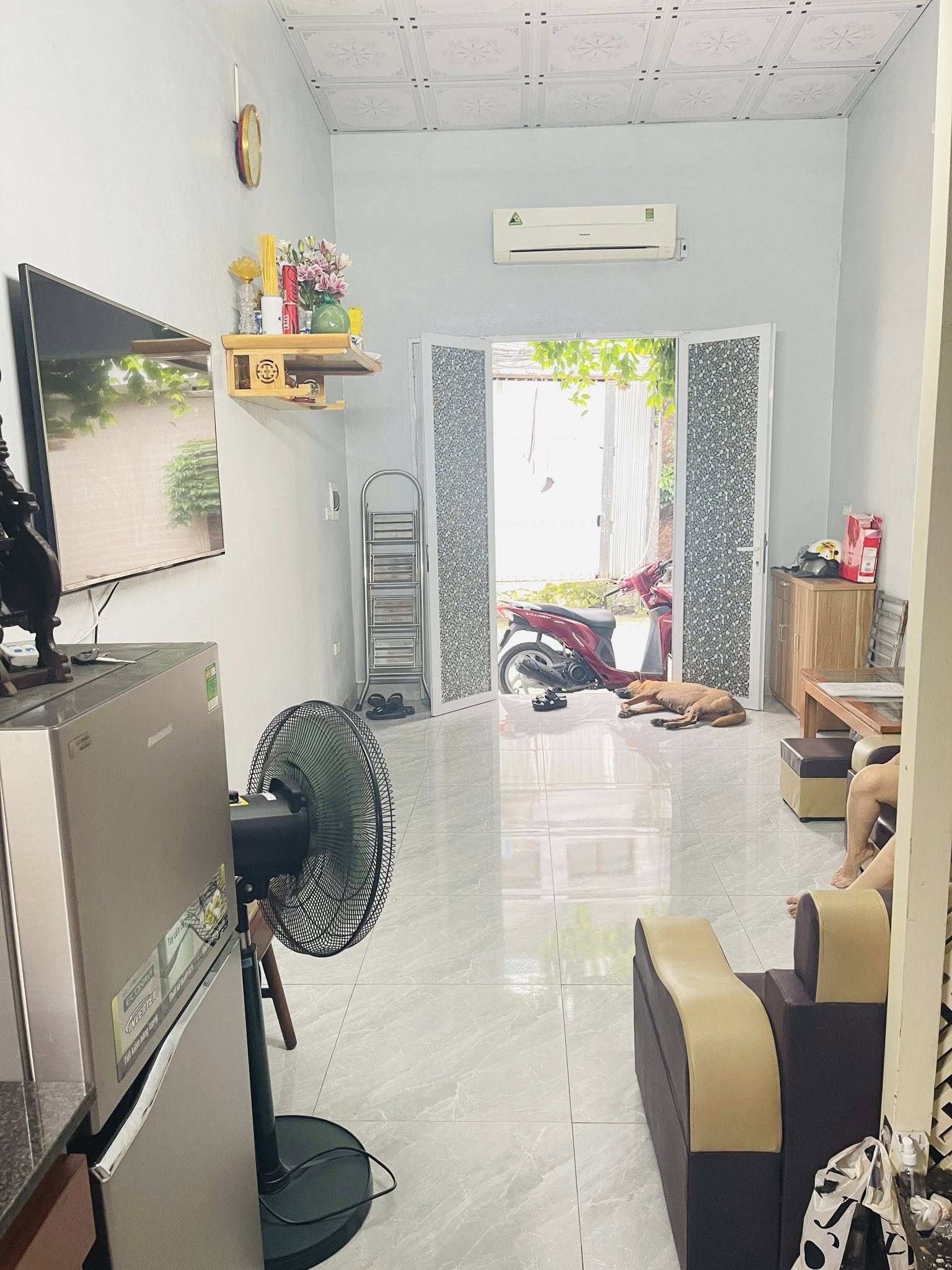 Bán nhà Tân Khai, Hoàng Mai, 1 tầng x 33m2, mặt tiền 3.3m ô tô đỗ cửa - Ảnh 1